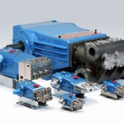 Custom pump systems from Cat Pumps.  The pumps with nine lives.