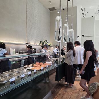 12 Matcha - The line inside and the stations at the far end - Cafes Near Me - New York, New York 12 Matcha - The line inside and the stations at the far end - Cafes Near Me - New York, New York