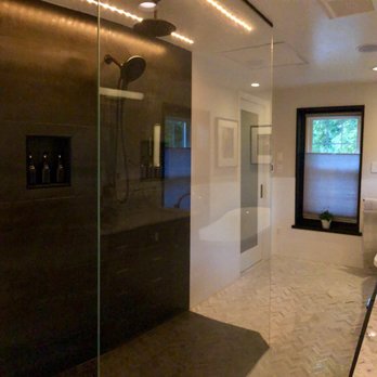 Vitacco Tile - a walk - in shower and tub - General Contractors Near Me - Dumont, New Jersey Vitacco Tile - a walk - in shower and tub - General Contractors Near Me - Dumont, New Jersey