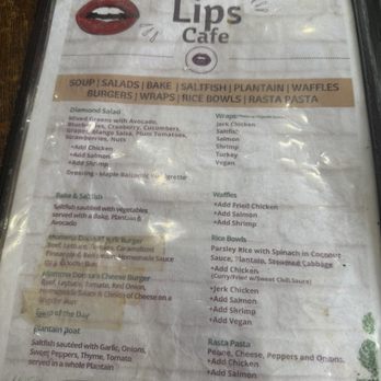 Lips Cafe - Menu - Cafes Near Me - Brooklyn, New York