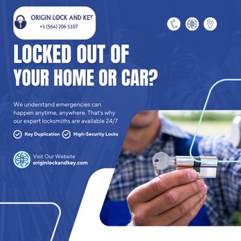 Origin Lock and Key - Locked Out? We've Got You Covered! - Keys & Locksmiths Near Me