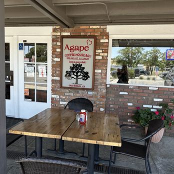 Agape Restaurant 8:39 - Outside - Breakfast & Brunch Near Me - Paso Robles, California Agape Restaurant 8:39 - Outside - Breakfast & Brunch Near Me - Paso Robles, California