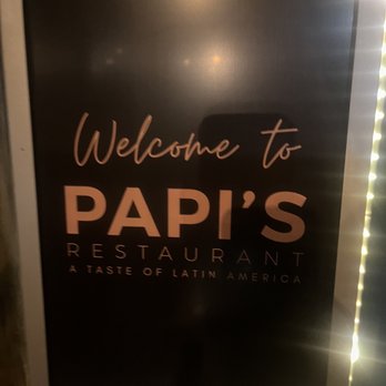 Papi’s Restaurant - Welcome sign - Peruvian Near Me - Lindon, Utah Papi’s Restaurant - Welcome sign - Peruvian Near Me - Lindon, Utah