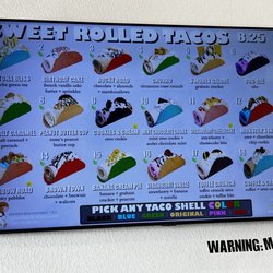 Taco ‘Bout Sweets - Menu - August 2024
