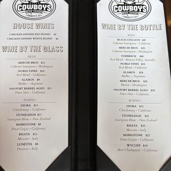 Cowboys Chophouse - Beverage menu - Bars Near Me - Emmett, Idaho Cowboys Chophouse - Beverage menu - Bars Near Me - Emmett, Idaho