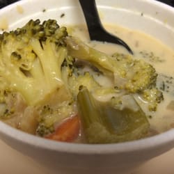 Carrot and broccoli soup