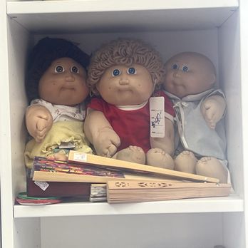 Magical new beginnings Thrift Store - These little Cabbage Patch Dolls wanted their close up too. - Thrift Stores Near Me - Corona, California Magical new beginnings Thrift Store - These little Cabbage Patch Dolls wanted their close up too. - Thrift Stores Near Me - Corona, California