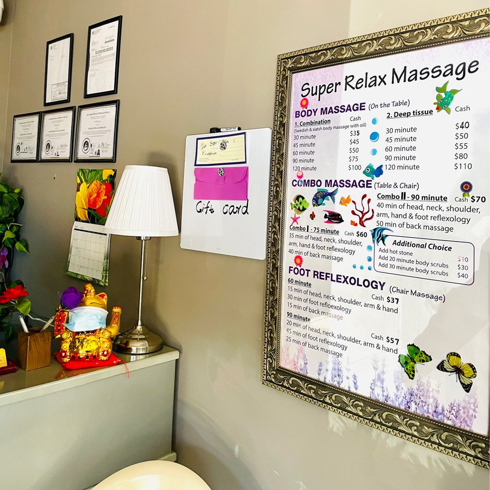 Super Relax Massage - All kinds of Massage prices. - Massage Near Me - Sherman Oaks, California Super Relax Massage - All kinds of Massage prices. - Massage Near Me - Sherman Oaks, California