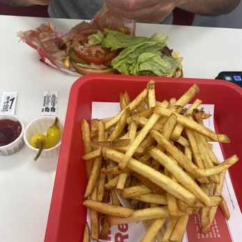 In-N-Out Burger - Extra crispy fries - Burgers Near Me - Lebec, California