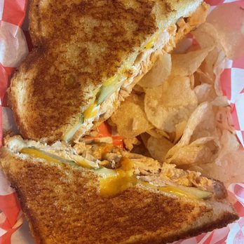 McGinnis’ Grill - Nashville Hot Chicken Sandwich ($13) - Food Trucks Near Me McGinnis’ Grill - Nashville Hot Chicken Sandwich ($13) - Food Trucks Near Me