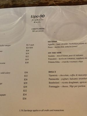 Menu photo 3 Tipo 00 Melbourne, VIC