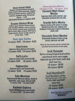 Menu photo 7 The Green Salmon Yachats, OR Menu photo 7 The Green Salmon Yachats, OR