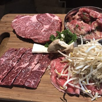 Sizzle Korean Barbeque - Beef combo. Really good. Feeds 2 people wayyyy too much - Korean Near Me - Phoenix, Arizona