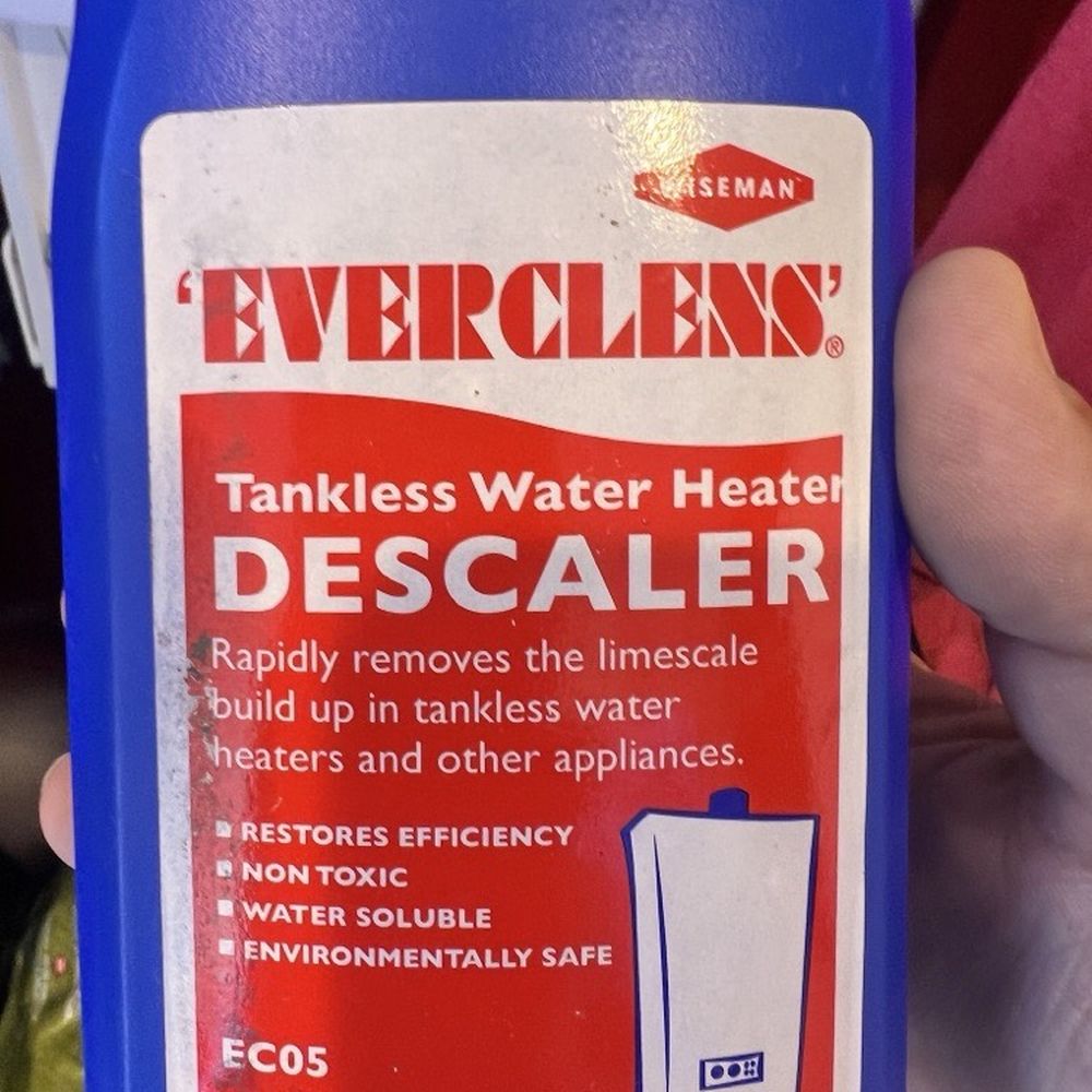 Descaler used. Worked well.