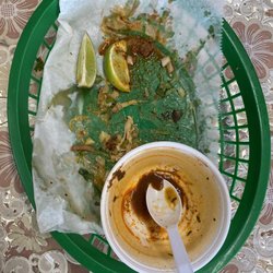 Crystal Mexican Market - What is left of queso birria tacos