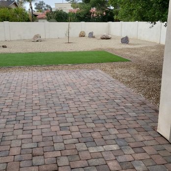 July AZ Landscaping - Tierra Norte paver install - Landscaping Near Me - Mesa, Arizona July AZ Landscaping - Tierra Norte paver install - Landscaping Near Me - Mesa, Arizona