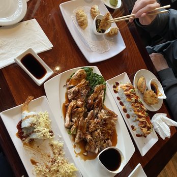 Sake Sushi & Grill - Part of the food ordered - Sushi Bars Near Me - Placentia, California