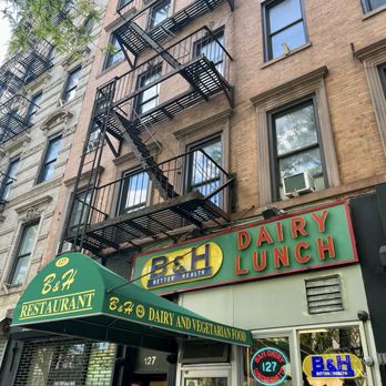 B&H Dairy - Outside - Vegetarian Near Me - New York, New York