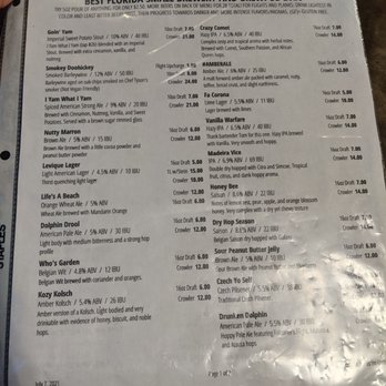 Mad Beach Craft Brewing - Beer menu July 2021 - Breweries Near Me - Madeira Beach, Florida Mad Beach Craft Brewing - Beer menu July 2021 - Breweries Near Me - Madeira Beach, Florida