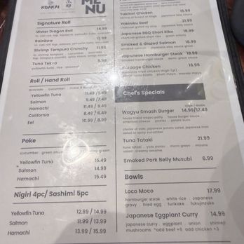 Koakai Brewing - The menu the drink menu the food and the drink menu and then a photo of my dish - Breweries Near Me - Oceanside, California Koakai Brewing - The menu the drink menu the food and the drink menu and then a photo of my dish - Breweries Near Me - Oceanside, California