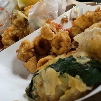 Barbara's Fishtrap - Mini Fishtrap Tempura 5/10 also soggy :( - Seafood Near Me - Half Moon Bay, California Barbara's Fishtrap - Mini Fishtrap Tempura 5/10 also soggy :( - Seafood Near Me - Half Moon Bay, California