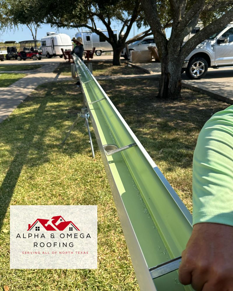 Slide of Alpha and Omega Roofing