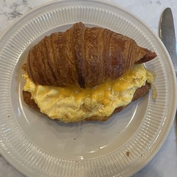 Petite MarieBette - Sausage egg and cheese croissant - Bakeries Near Me - Charlottesville, Virginia Petite MarieBette - Sausage egg and cheese croissant - Bakeries Near Me - Charlottesville, Virginia