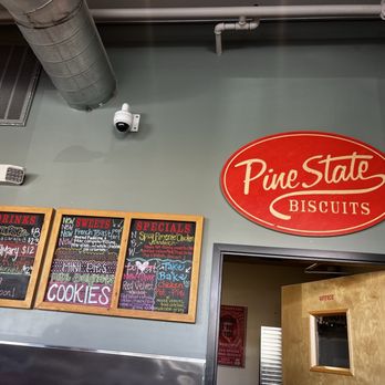 Pine State Biscuits - Reno - Inside at cashier - Breakfast & Brunch Near Me - Reno, Nevada Pine State Biscuits - Reno - Inside at cashier - Breakfast & Brunch Near Me - Reno, Nevada