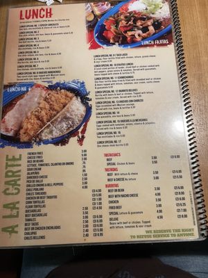 Menu photo 5 Los Arcos Mexican Restaurant Goose Creek, SC
