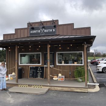 Auntie Ruth's Doughnuts - They have a building now. Bit of a line at 10 a.m. opening time. - Donuts Near Me - Limestone, Tennessee