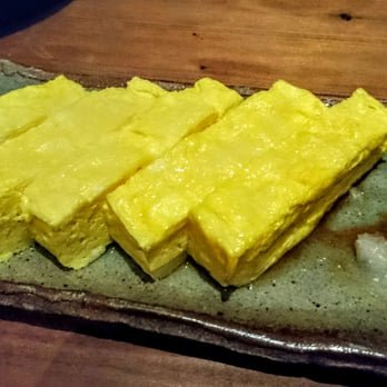 Rintaro - Dashimaki Tamago (folded omelet. $9) - 3 stars. Lackluster, one-dimensional in flavor. Sat dinner 2016-01-23 - Izakaya Near Me - San Francisco, California