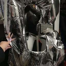 This is the letter "B" purchased and inflated (in store) on 4/2. This picture was taken early morning on 4/4. This is the letter "B" purchased and inflated (in store) on 4/2. This picture was taken early morning on 4/4.