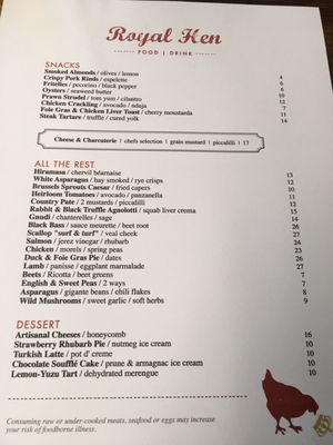 Menu photo 8 Royal Hen Newport Beach, CA Menu photo 8 Royal Hen Newport Beach, CA