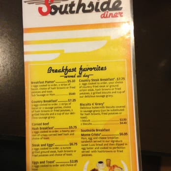 South Side Diner - Breakfast all day! Omg, it's a good biscuits and sausage gravy kinda morning! :) - American Near Me - Lafayette, Indiana South Side Diner - Breakfast all day! Omg, it's a good biscuits and sausage gravy kinda morning! :) - American Near Me - Lafayette, Indiana