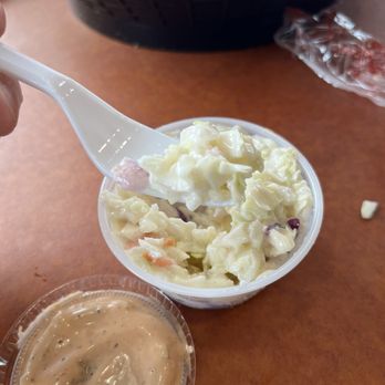 Raising Cane's Chicken Fingers - Coleslaw - Fast Food Near Me - Spring, Texas