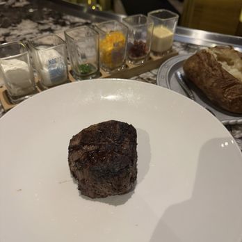 Jack Binion's Steak - Filet and baked potato - Steakhouses Near Me - Las Vegas, Nevada