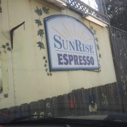 Sunrise Espresso - You'll miss it if your not careful. Don't let looks fool you nice family friendly service.