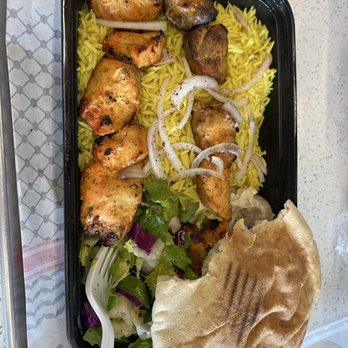 Shawarma House - Chicken kabob plate - Mediterranean Near Me - Garden Grove, California Shawarma House - Chicken kabob plate - Mediterranean Near Me - Garden Grove, California