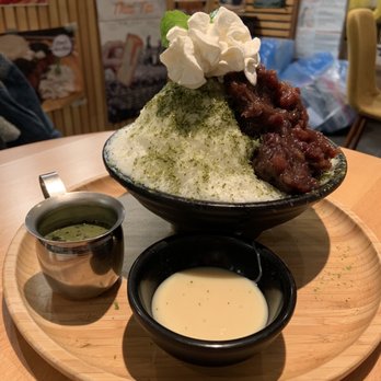 Sweetory - Matcha red bean bingsu looks a lot smaller compared to my previous visit - Desserts Near Me - Jackson Heights, New York Sweetory - Matcha red bean bingsu looks a lot smaller compared to my previous visit - Desserts Near Me - Jackson Heights, New York
