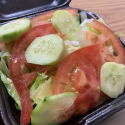Charcoal Grill - Great little house salad!