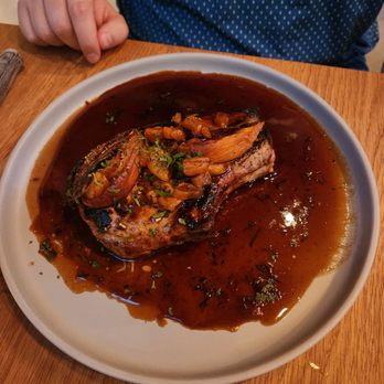 Wildland - Pork chop, peaches - Italian Near Me - Carlsbad, California Wildland - Pork chop, peaches - Italian Near Me - Carlsbad, California