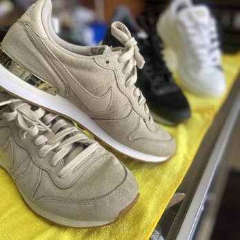 Capri Shoes Repair - Suede Nike's like new. - Shoe Repair Near Me - Downey, California