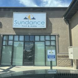 Sundance Foot and Ankle - Our newest addition to the office is our new sign to complement the reserved patient parking!