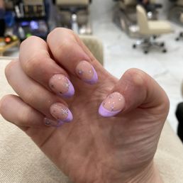 Acrylic French tip Acrylic French tip