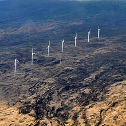Maui Aviators - Wind turbines on Maui