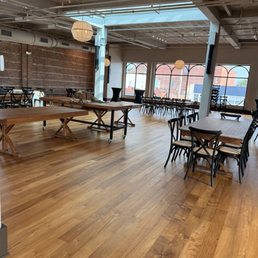 Upstairs event space Upstairs event space