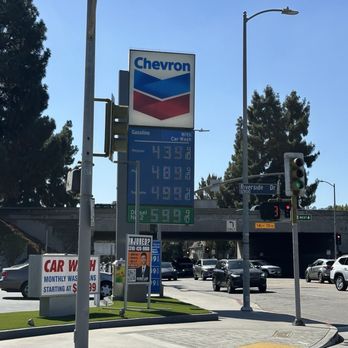 Chevron - Sign - Gas Stations Near Me - Valley Village, California Chevron - Sign - Gas Stations Near Me - Valley Village, California