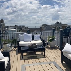 The Inn at Ocean Grove - Rooftop deck, view of the ocean!