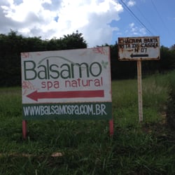 Bálsamo Spa - Placa do lugar
