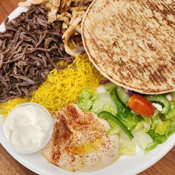 Charcoal Grill - Mix schwarma plate - Mediterranean Near Me - Glendale, Arizona Charcoal Grill - Mix schwarma plate - Mediterranean Near Me - Glendale, Arizona